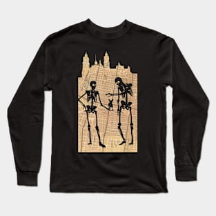 1911 Mexico City Dia de los Muertos Long Sleeve T-Shirt